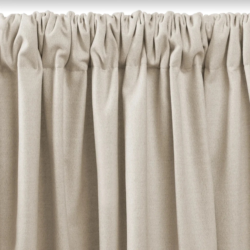 Road gathered curtain style